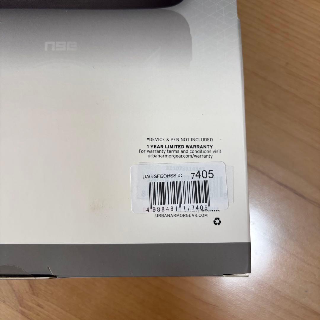 ①新品 UAG Surface Go 4/3/2/Go用耐衝撃ケースPLASMA