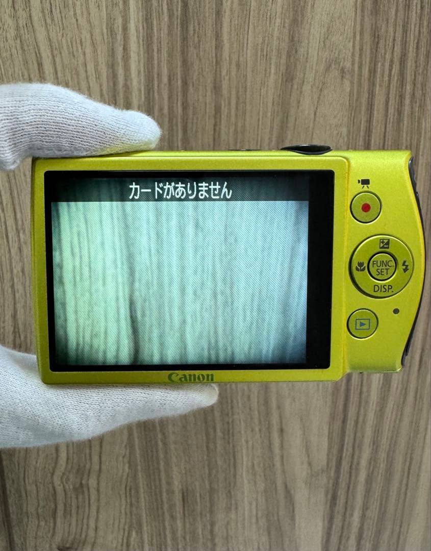 Canon キャノン IXY PC1676 デジカメ イエロー