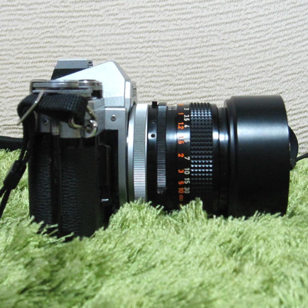 Canon AE-1 一眼レフカメラ　レンズ2コセット(フィルムアナログカメラ)