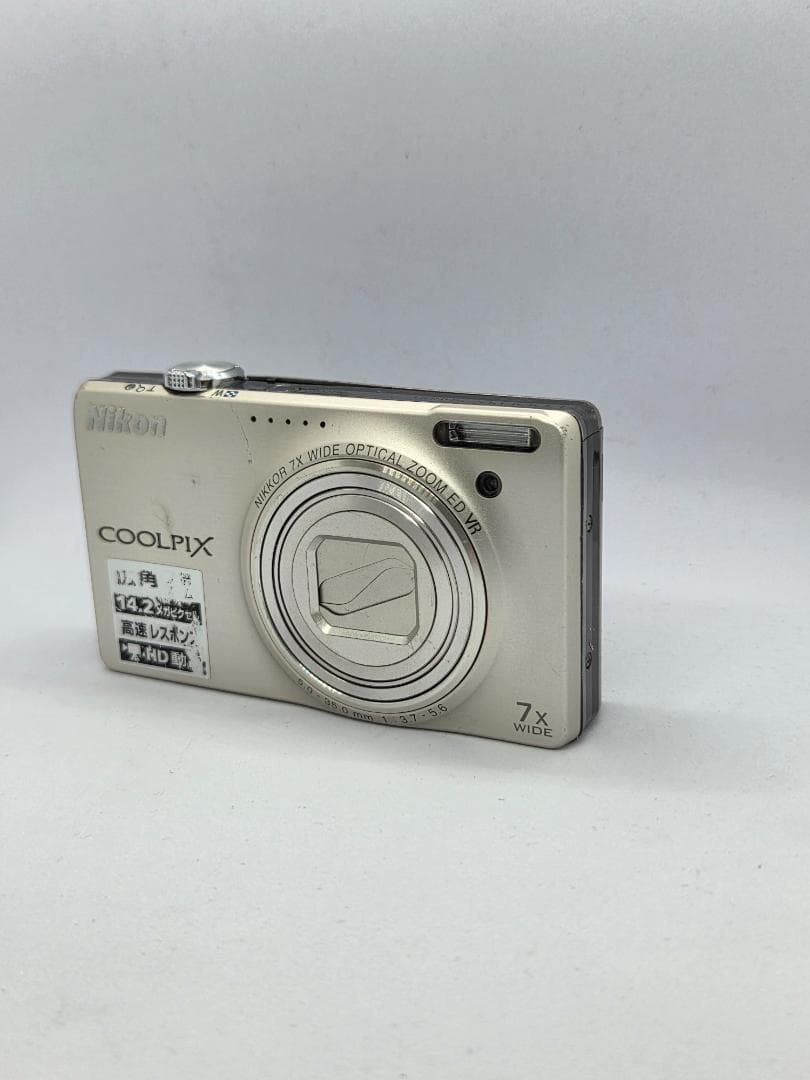 【スマホ転送OK】ニコン Nikon COOLPIX S6000 シルバー
