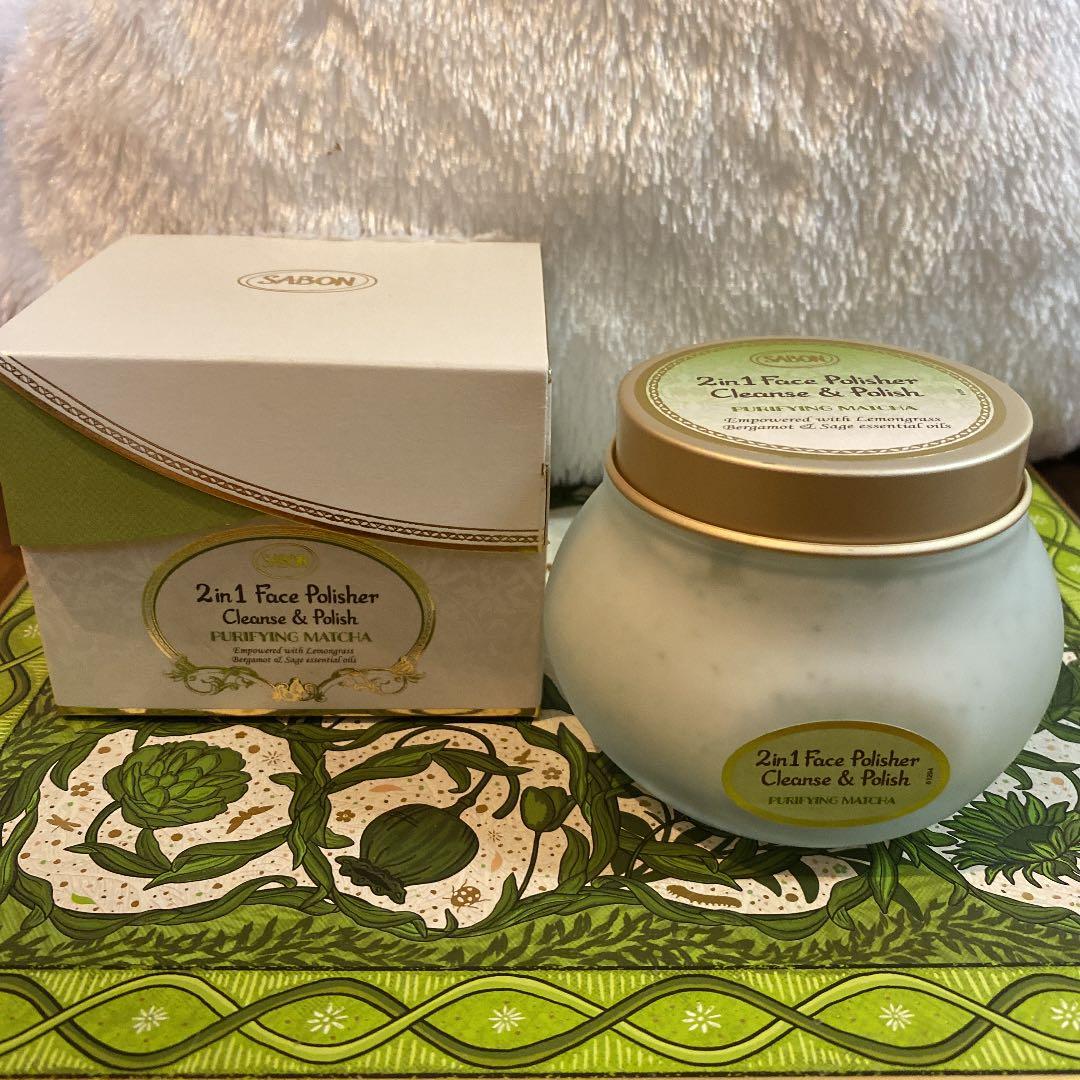 SABON フェイスポリッシャー   ピュリファイング 抹茶 200ml
