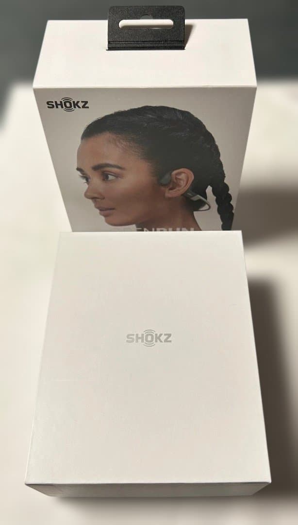 SHOKZ 骨伝導イヤホン グレー ネックバンド式（標準サイズ）