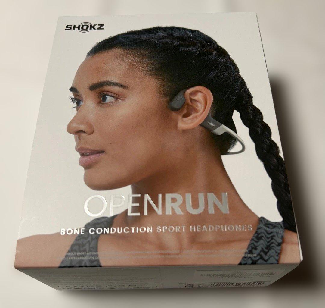 SHOKZ 骨伝導イヤホン グレー ネックバンド式（標準サイズ）