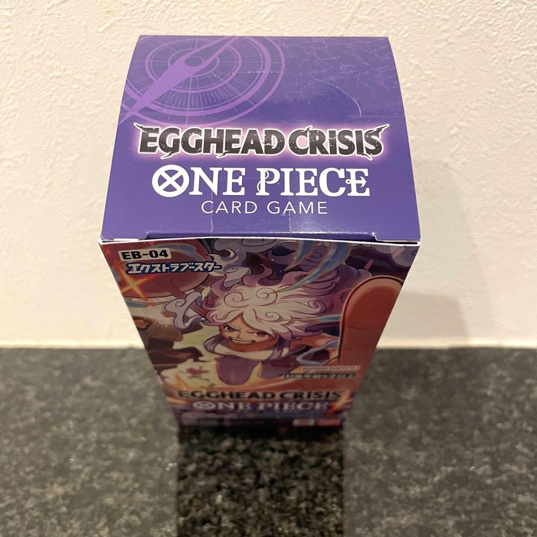 新品未開封 ワンピースカードゲーム EGGHEAD CRISIS テープ付
