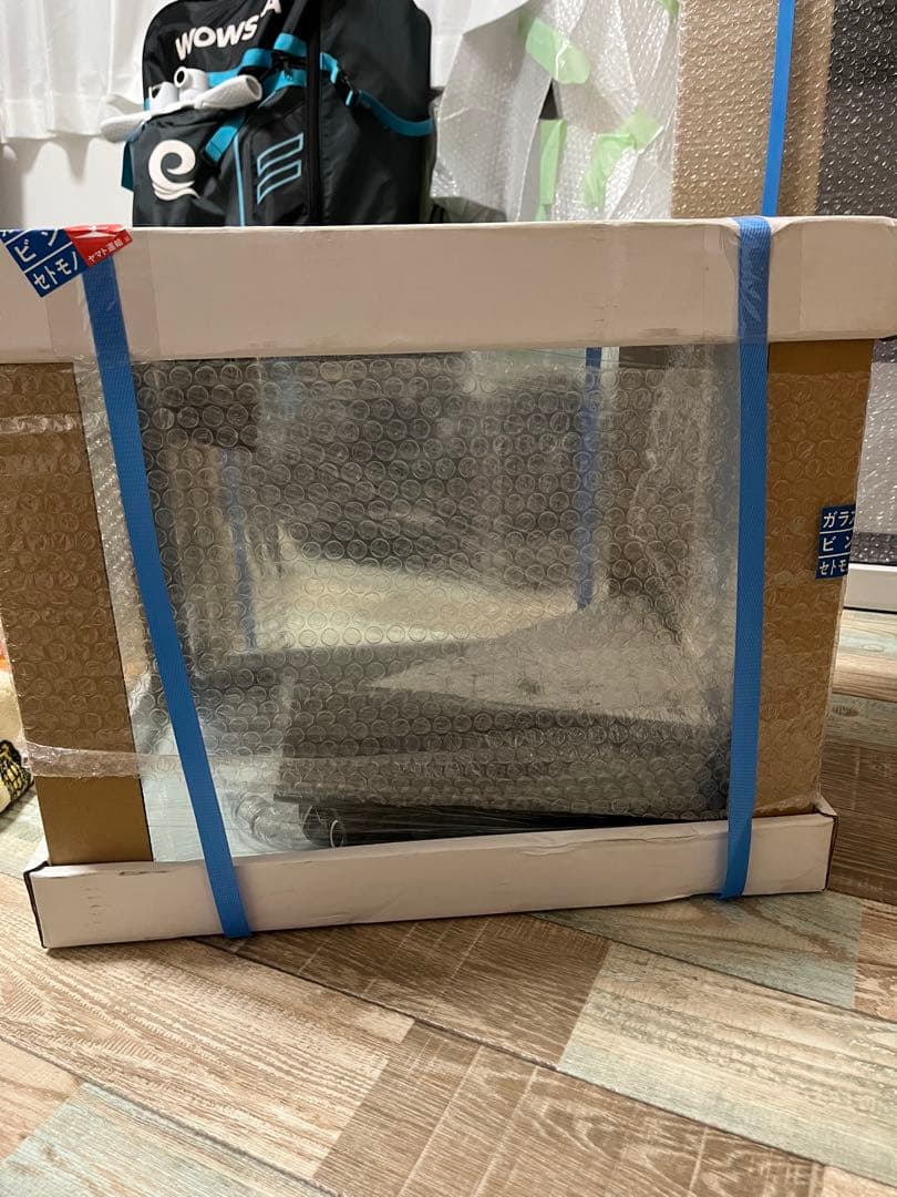 オーバーフロー水槽 ホワイト 中型 フィルター付き