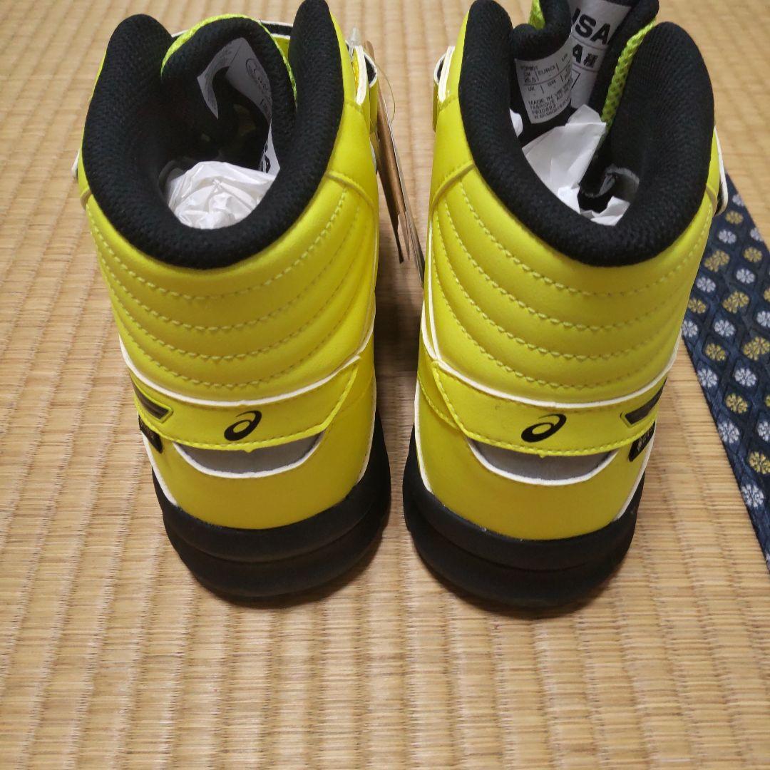 asics GORE-TEX 安全靴 41サイズ 蛍光イエロー