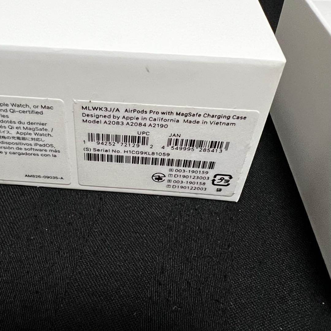 Apple AirPods Pro 本体 A2190モデル