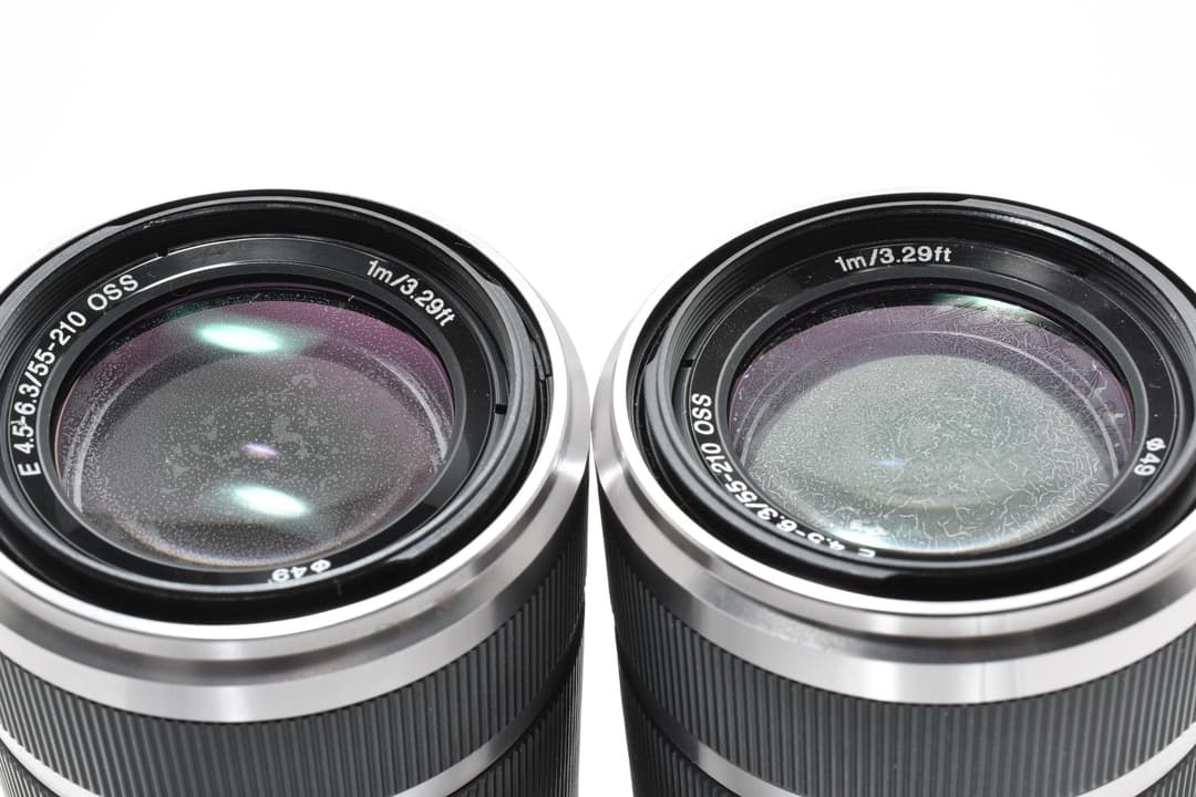SONY 2本まとめE55-210mmF4.5-6.3SEL55210