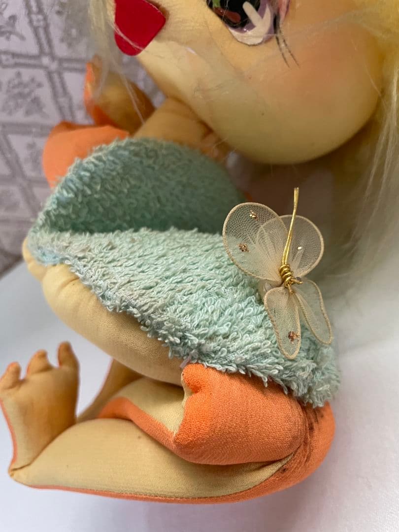 【希少】昭和レトロ カッパ ぬいぐるみ 当時物 吸盤付　ファンシー人形