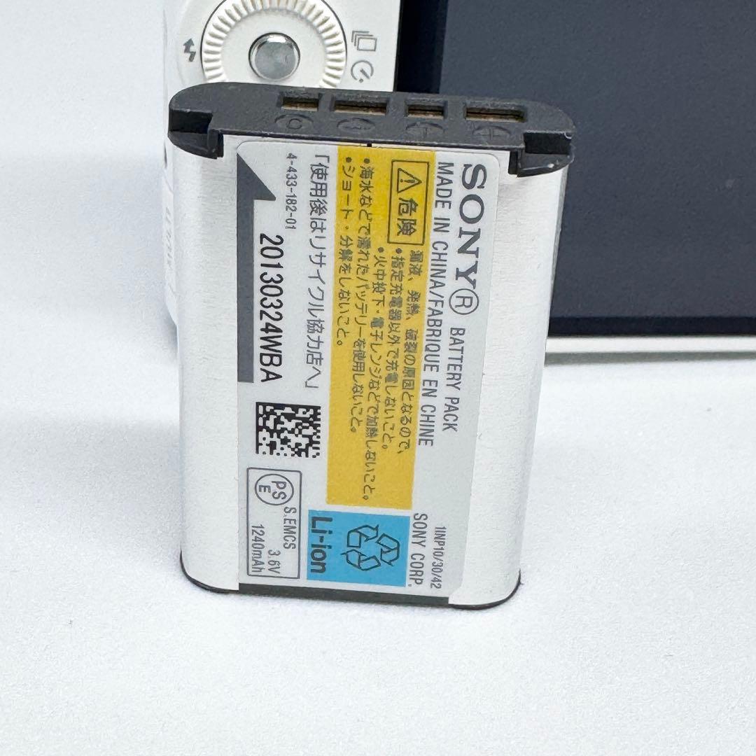 SONY DSC-WX300 白 20倍ズーム Wi-Fi対応 動作品
