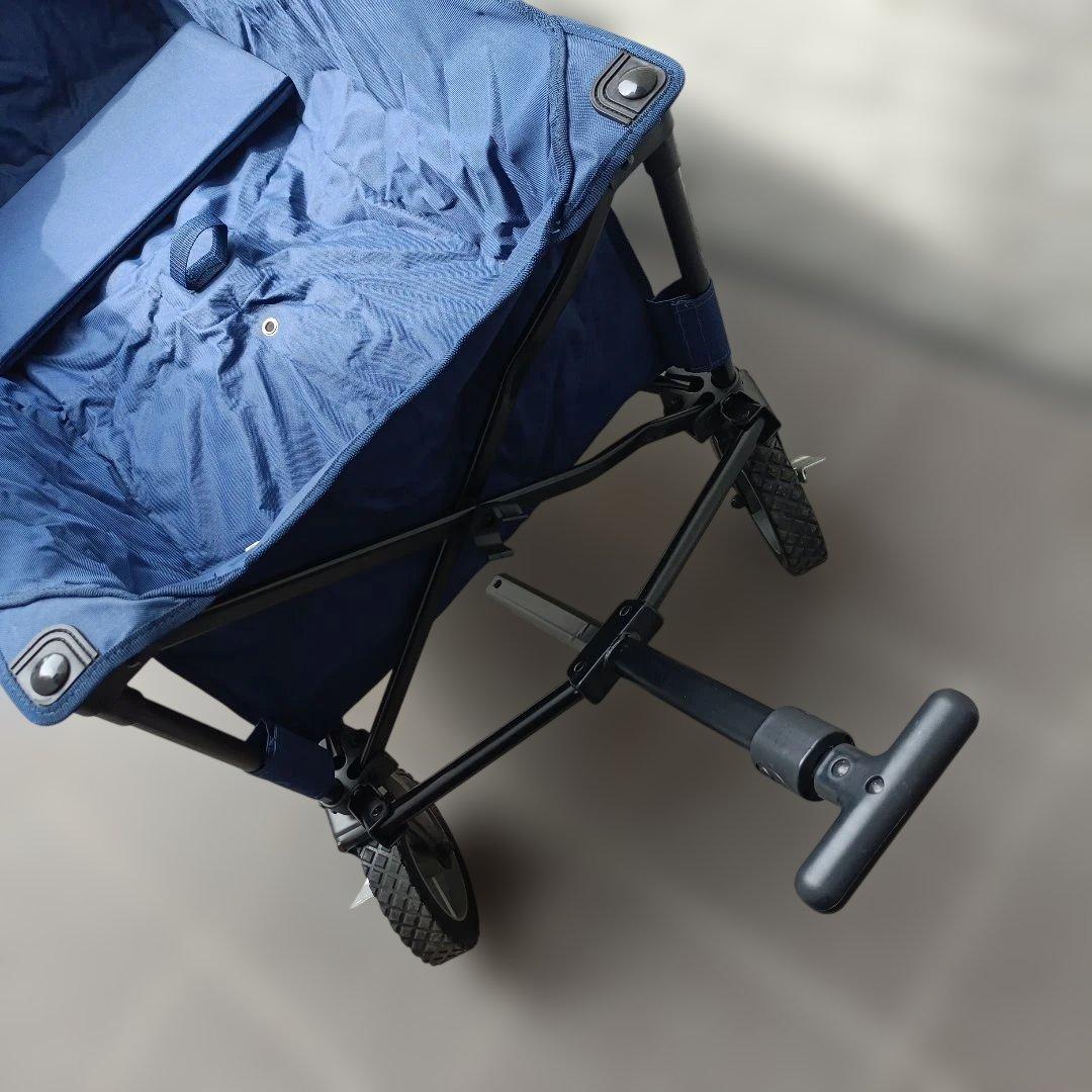 【美品】Coleman キャリーカート ネイビー