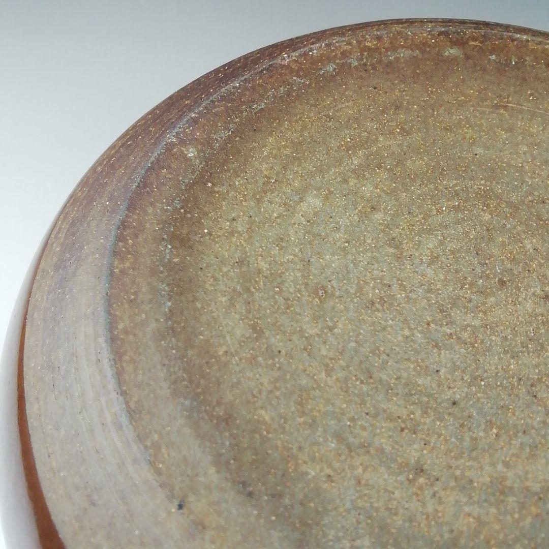 Ｔ１５１　建水　『高取焼』『高取建水』『鬼丸雪山作』　共箱　茶道具