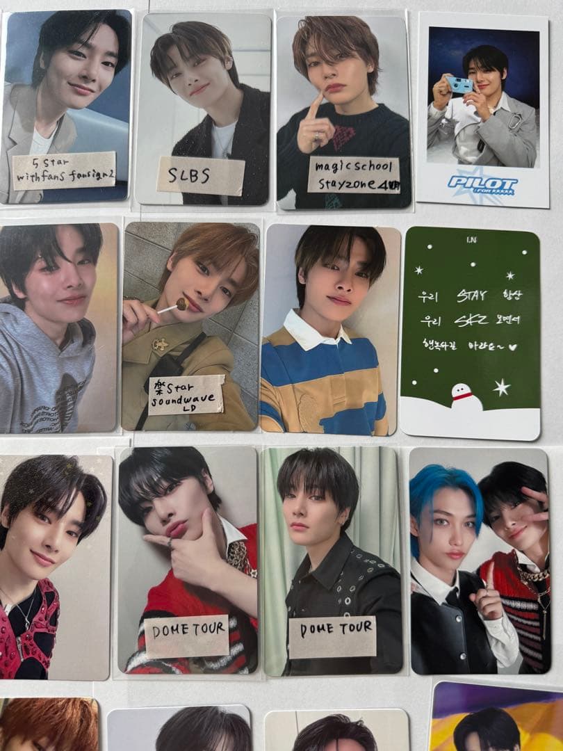 stray kids スキズ　アイエン　IN トレカ　フォトカード　まとめ売り