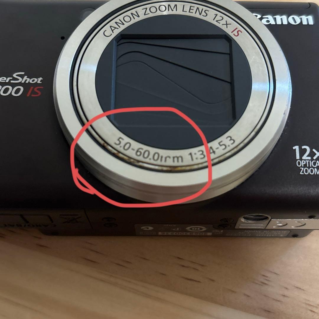 美品Canon PowerShot SX200 IS ブラウン 12倍ズーム