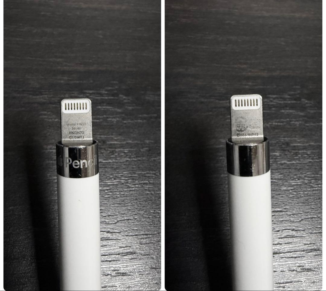 良品　外箱　充電端子付属　正常動作品 Apple Pencil 第1世代　R12