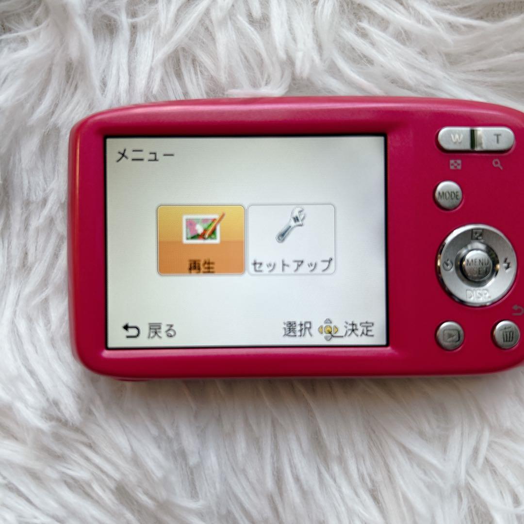 【極美品】Panasonic LUMIX DMC-S2 ピンク デジタルカメラ