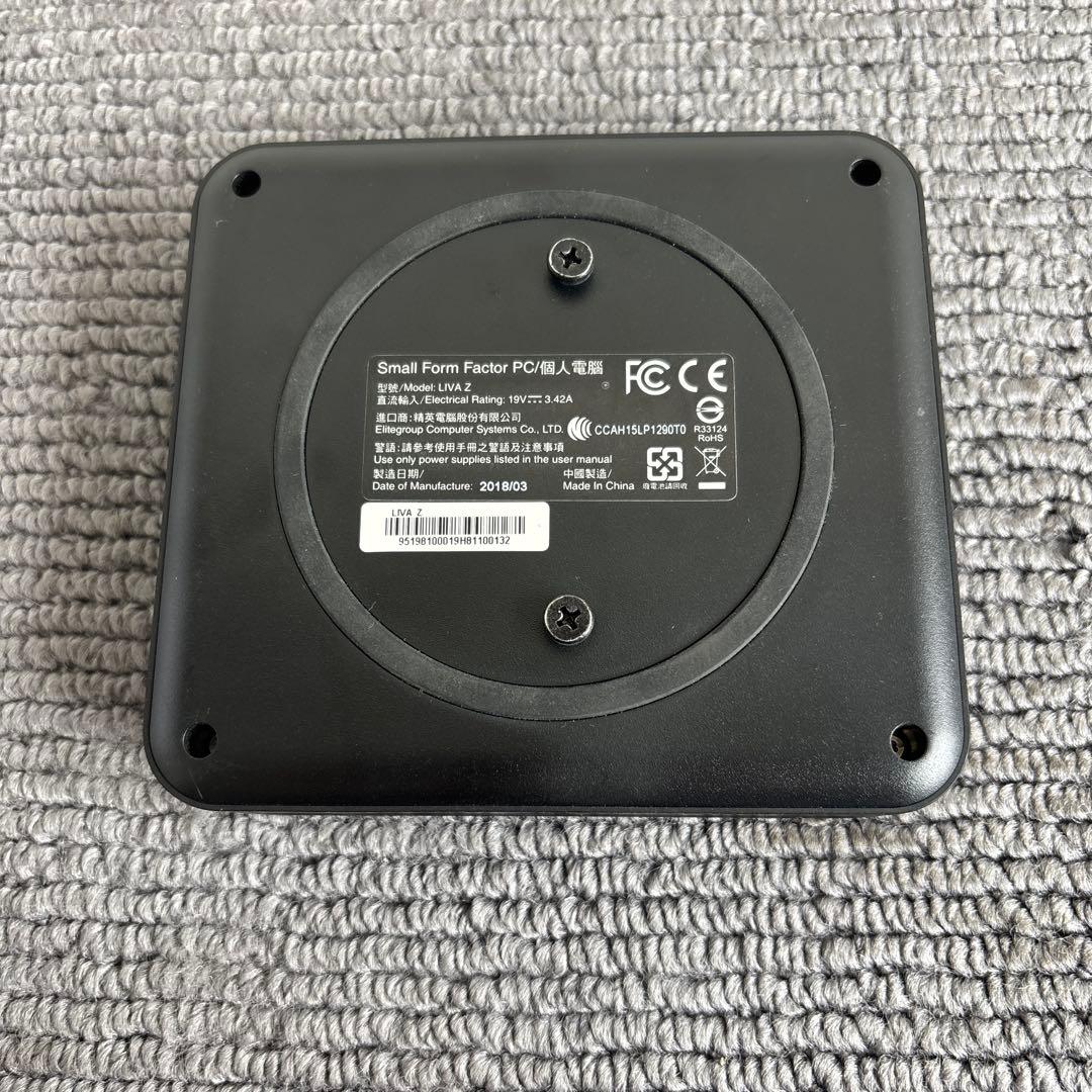 LIVA Z ミニPC Celeron(R) N3450 メモリ4GB