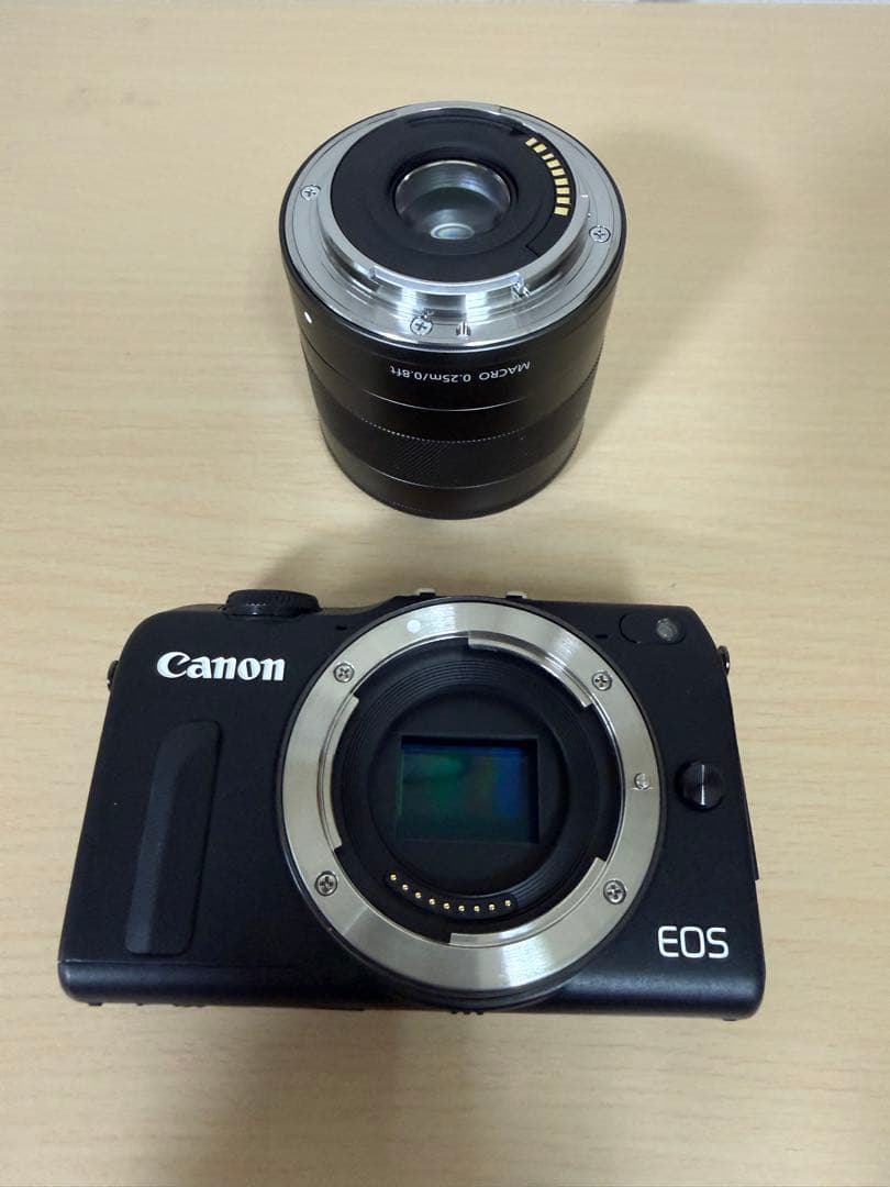 【超美品】canon キヤノン EOS M2　レンズキット Wi-Fi