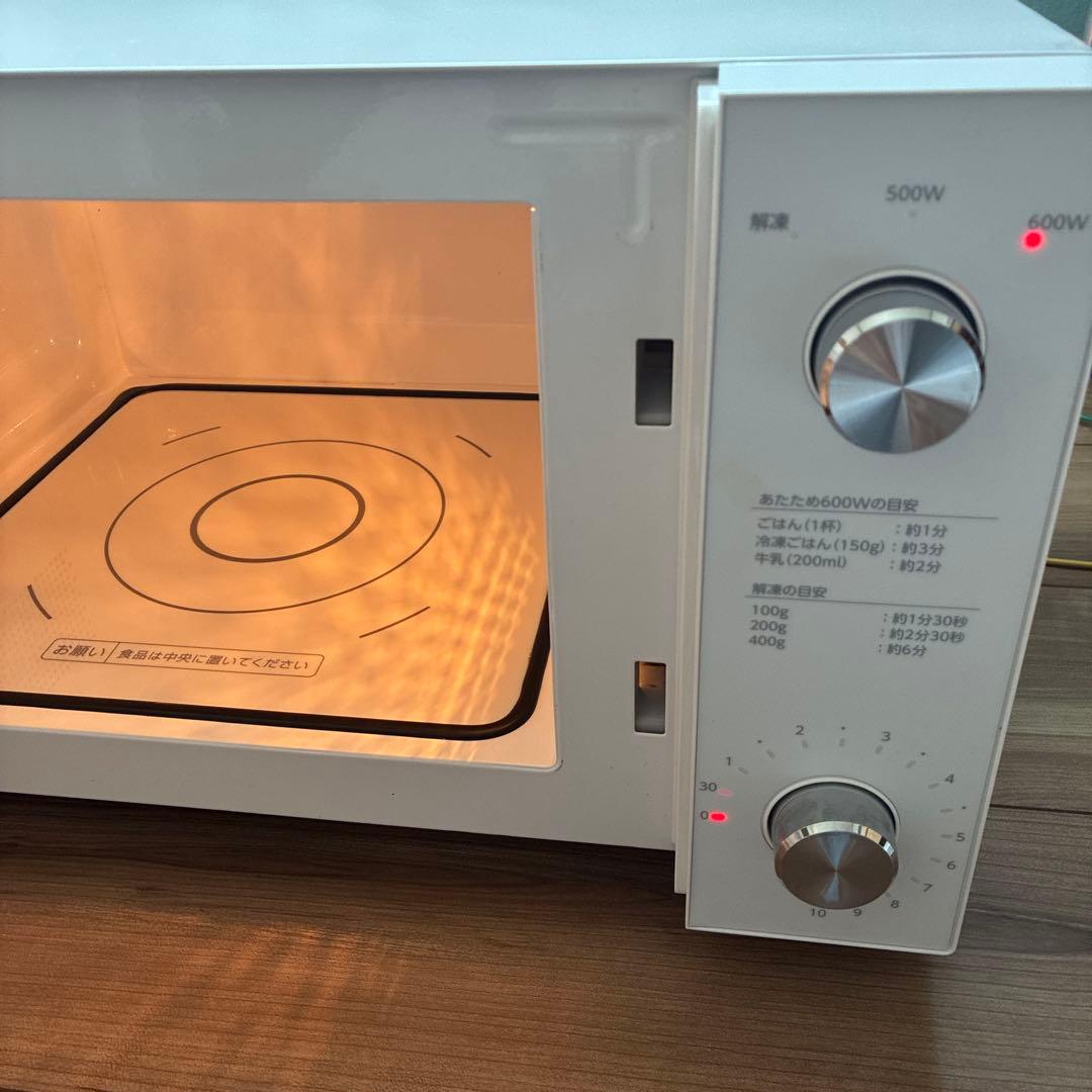 TWINBIRD 2020年製　フラット　電子レンジ