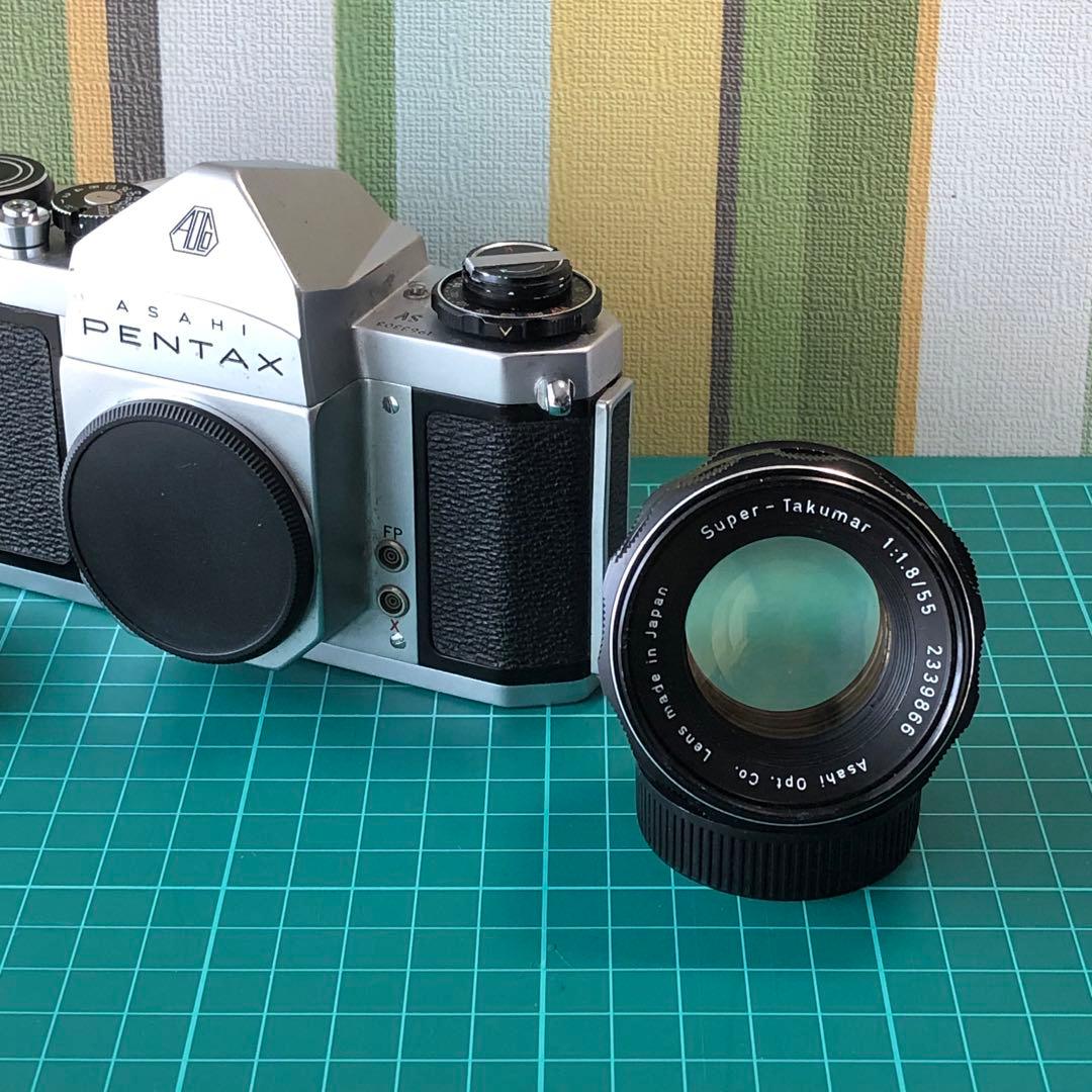 【分解整備・清掃済み完動品】PENTAX SV 一眼レフカメラ及び標準レンズ①
