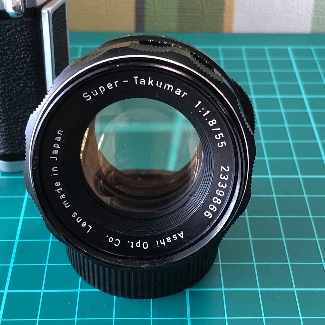 【分解整備・清掃済み完動品】PENTAX SV 一眼レフカメラ及び標準レンズ①
