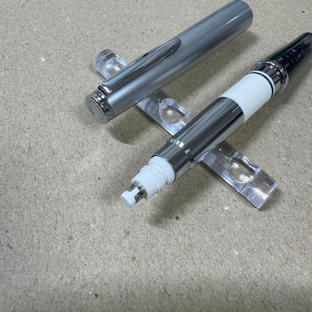 新品 廃盤 パイロット タイムライン シャーペン プラチナシルバー 箱付き