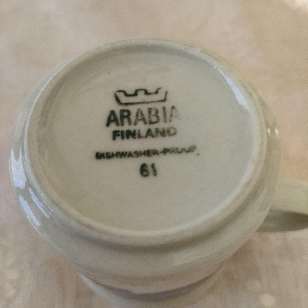 期間限定価格アラビア ARABIAアネモネ ビンテージ　カップとプレートのセット