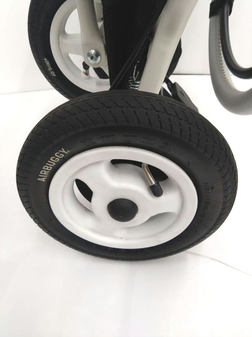 美品 AirBuggy エアバギー ドーム２ ブレーキモデル メランジデニム