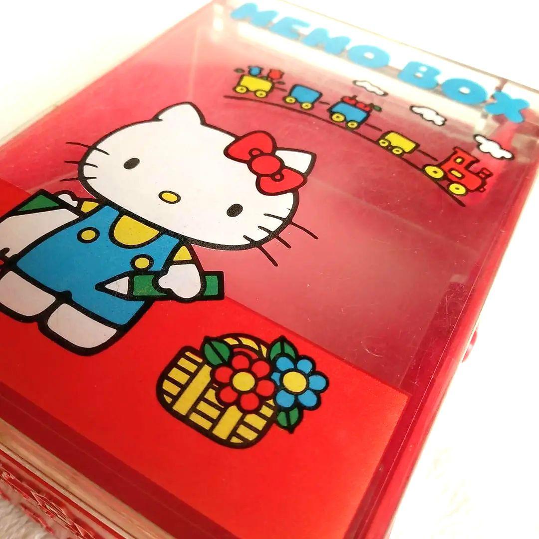 レア ハローキティ メモ帳ケース 1970-80年代当時物 昭和レトロ サンリオ