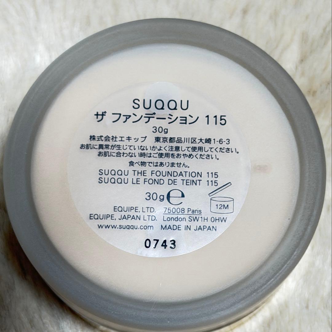 スック　SUQQU ザファンデーション　115 ファンデーション　30g
