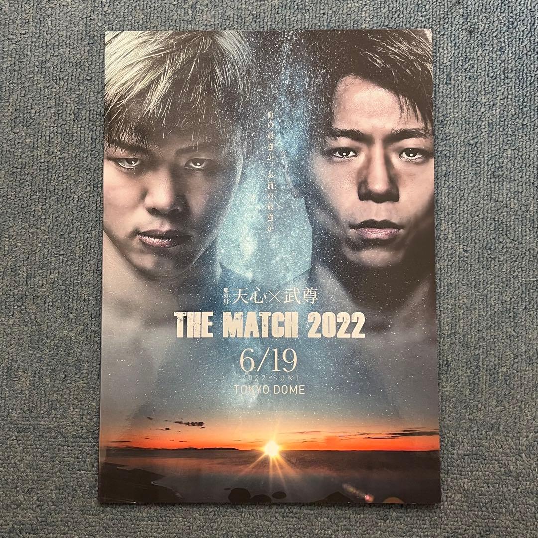【貴重】THE MATCH 2022 武尊 天心 直筆サイン入りポスター、他2点