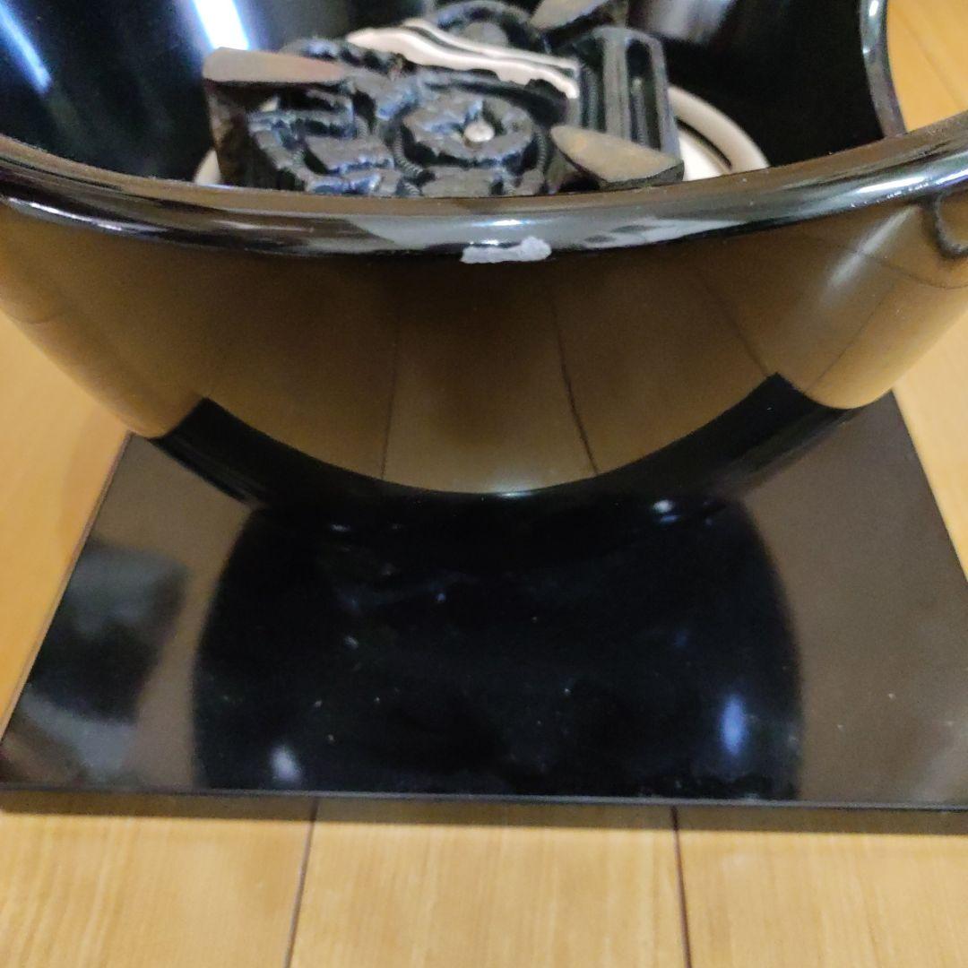茶道具の風炉型電熱器（紅鉢型）