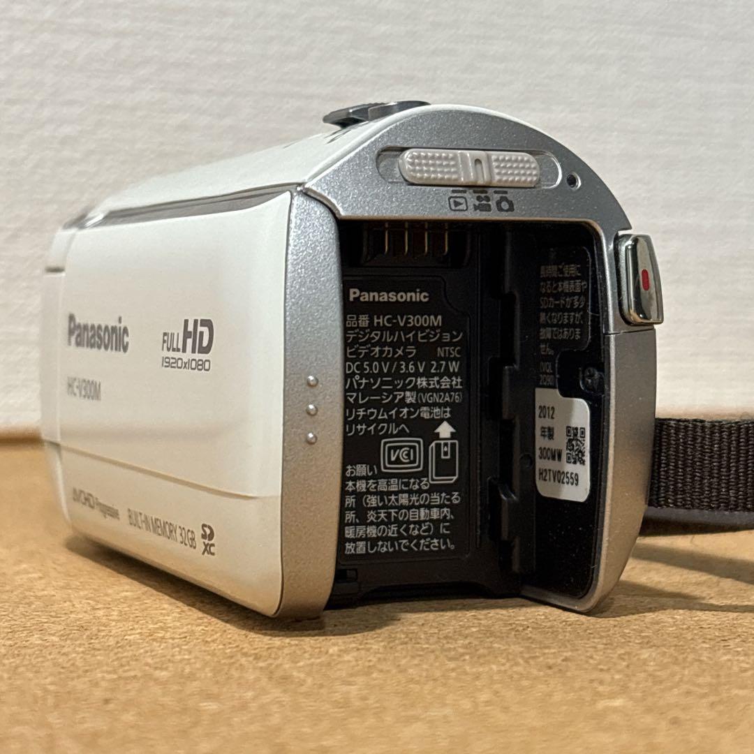 【美品】Panasonic HC-V300M ビデオカメラ