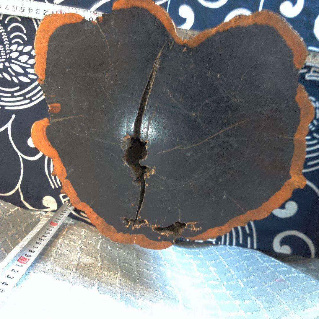 骨董９ 黒檀？ ひび割れあります注意