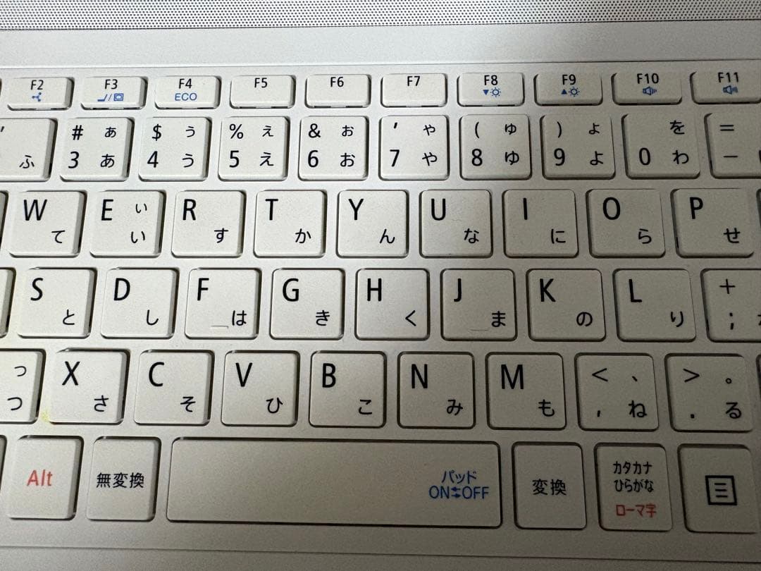 NEC LAVIE ホワイト ノートPC 本体 ACアダプター