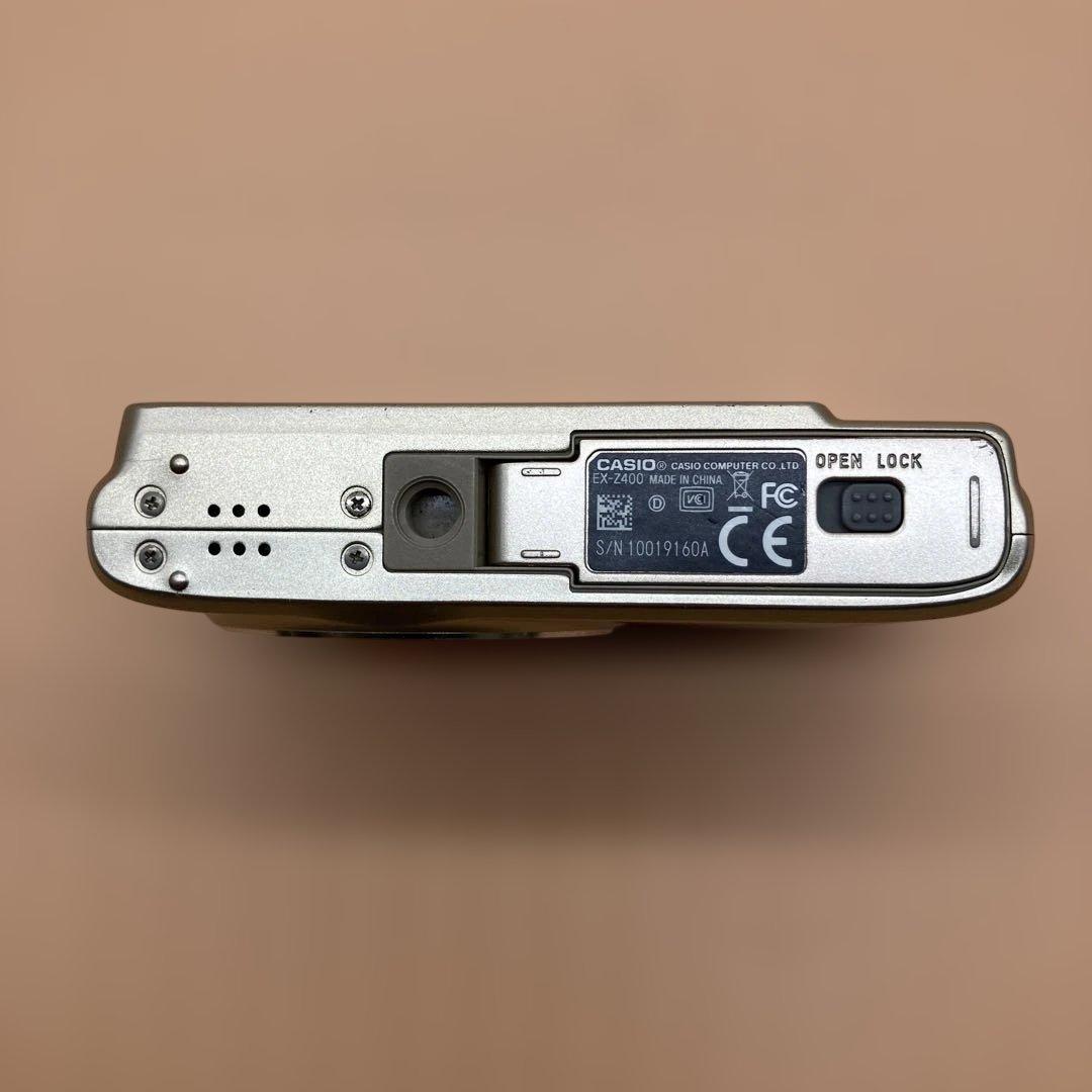 【動作良好】CASIO EXILIM EX-Z400 コンパクトデジタルカメラ