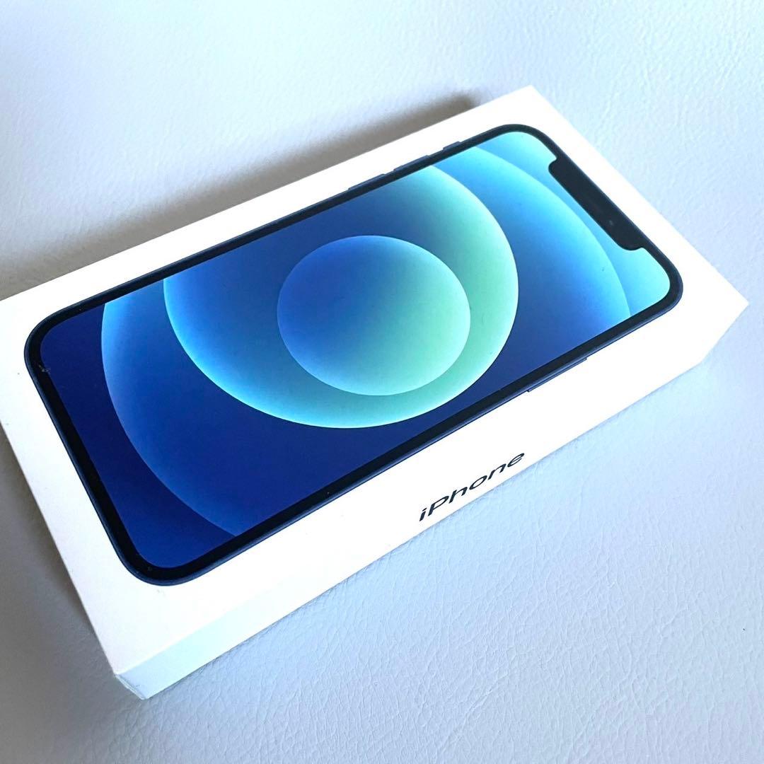 Apple iPhone12 128GB ブルー　SIMフリー　初期化済み
