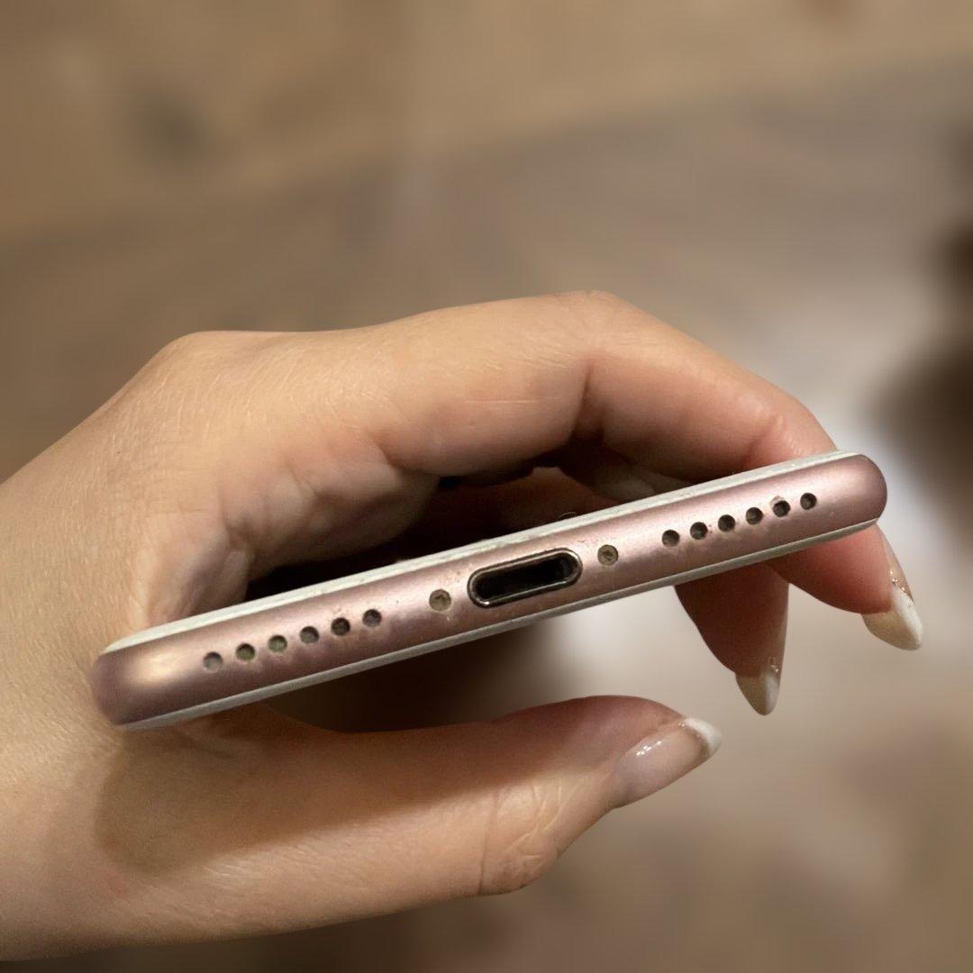 iPhone7 ローズゴールド 128GB バッテリー100%
