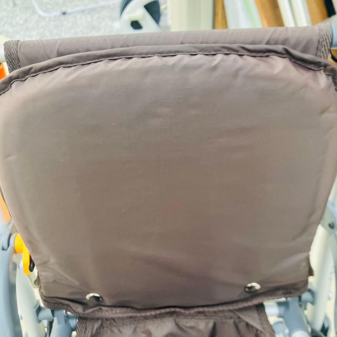 【美品】マキテックシルバーカー　前輪2way ハンドル5段調整　座れるタイプ