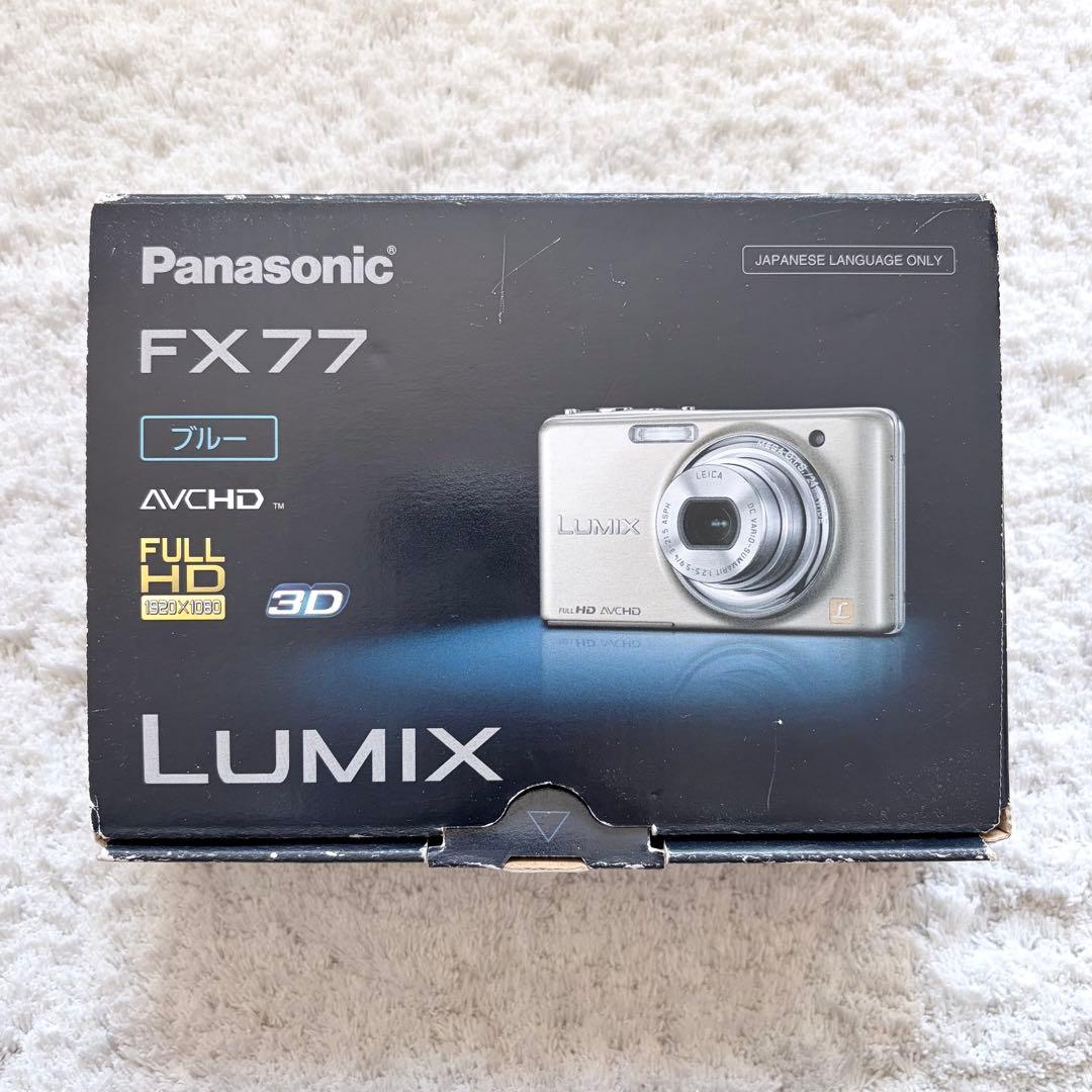 極上品【動作品】Panasonic パナソニック LUMIX DMC-FX77