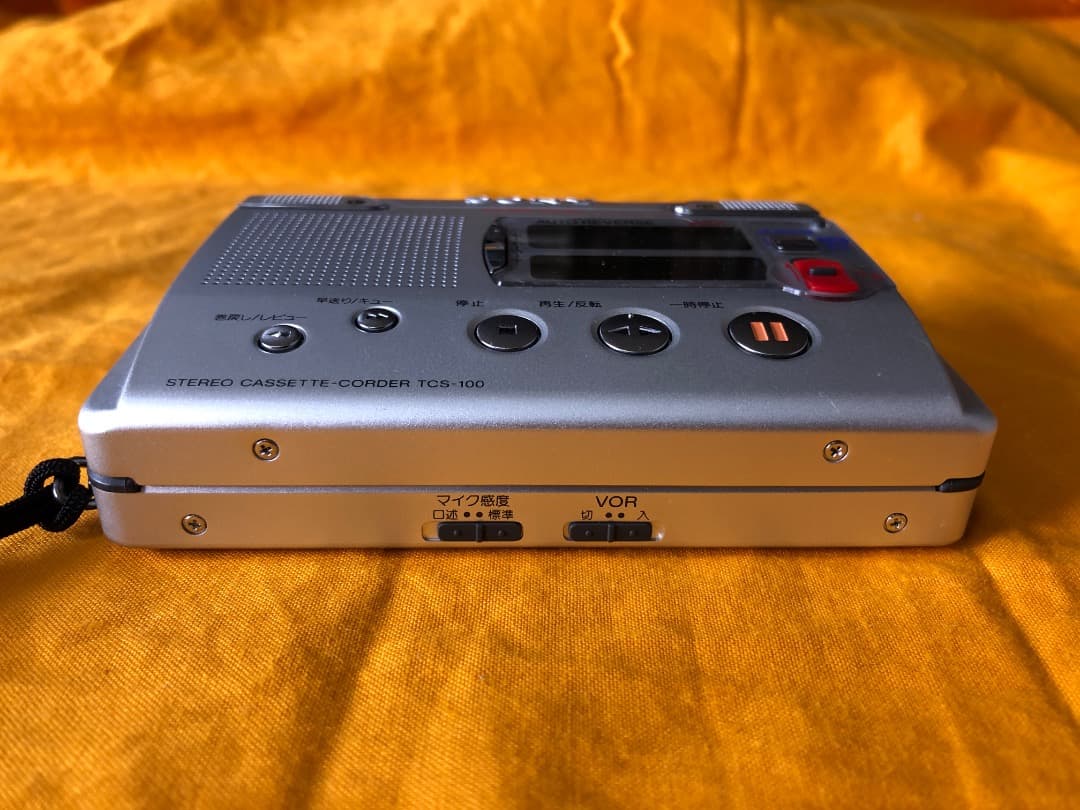 SONY ステレオカセットレコーダー TCS-100