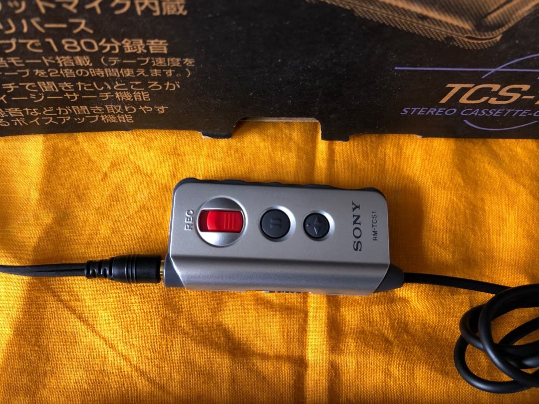 SONY ステレオカセットレコーダー TCS-100