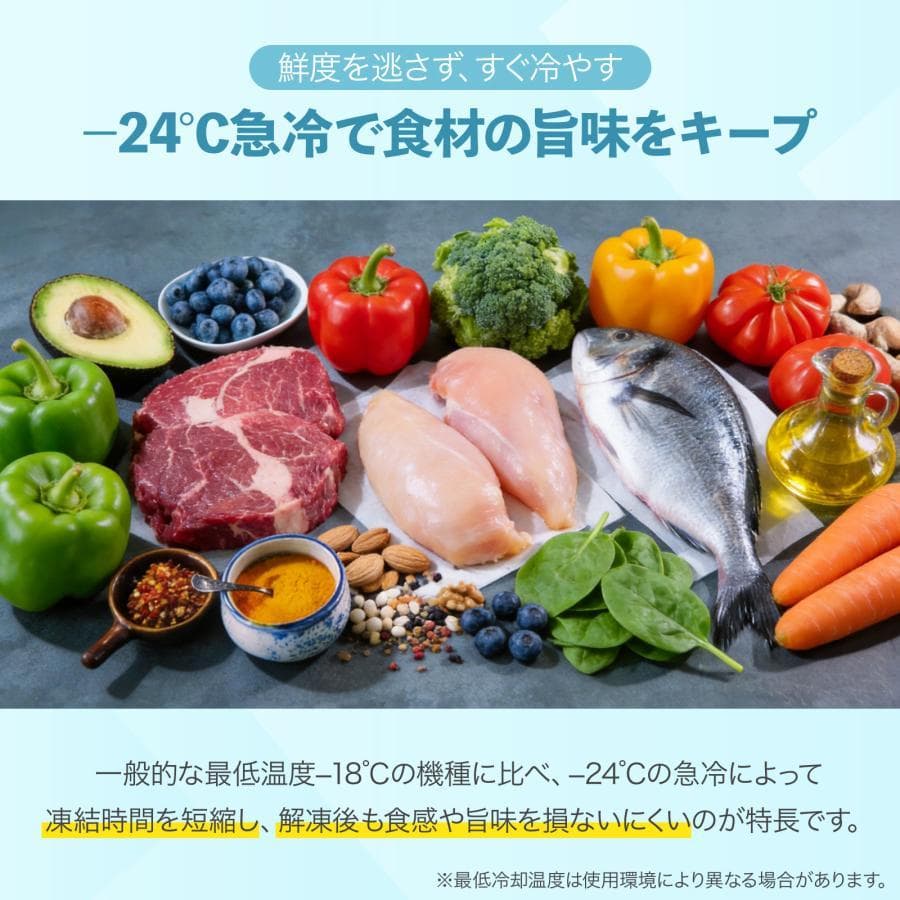冷凍庫 小型 家庭用 上開き スリム 99l 省エネ 冷凍ストッカー 鍵付