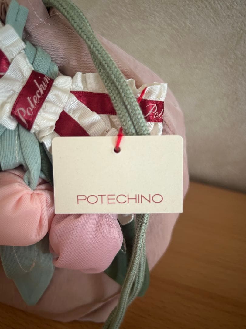 Potechino ポテチーノ　チューリップ巾着　さえら