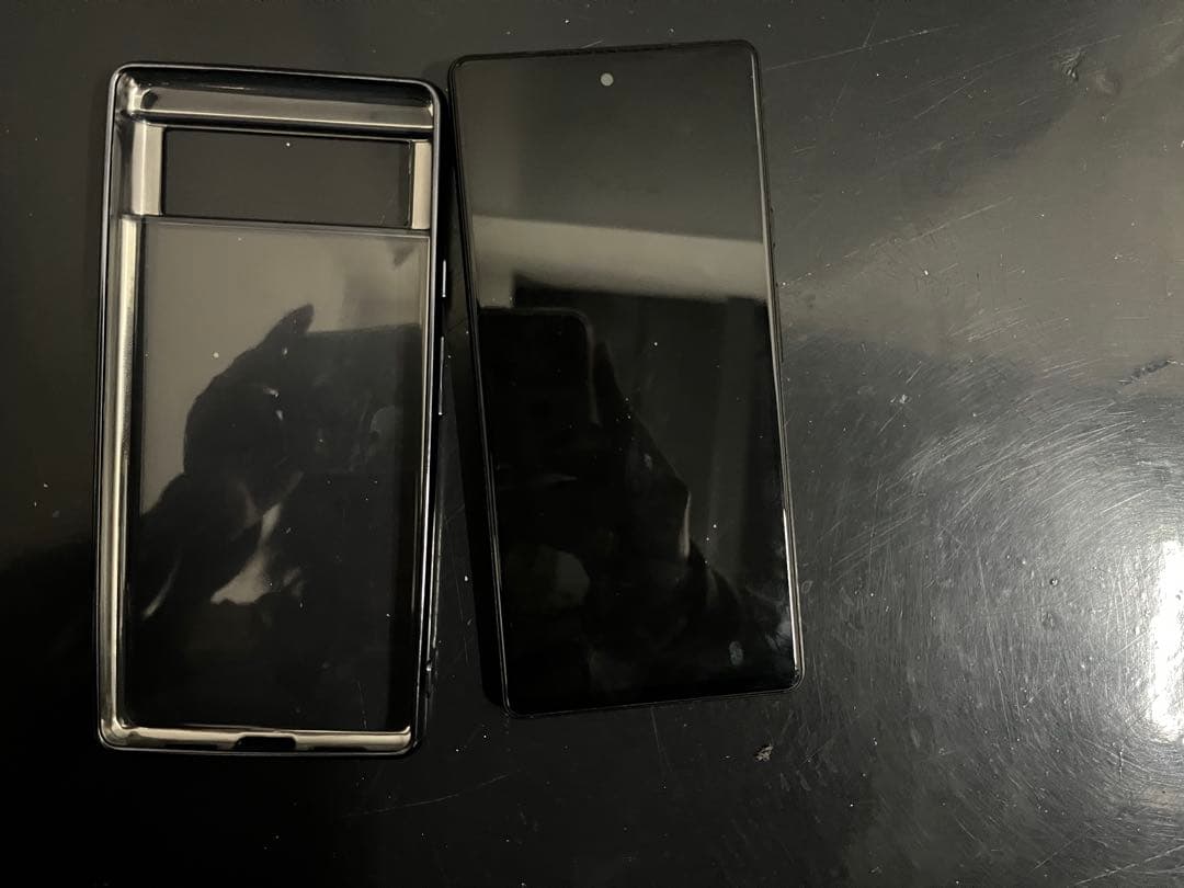Google Pixel 6 カインダコーラル 本体ケース付き