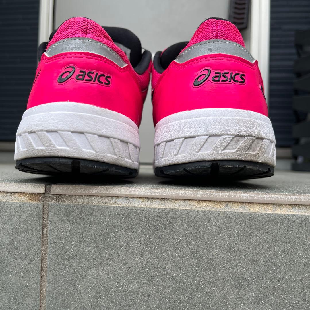 【限定色】ASICS ピンク 安全靴 BOAシステム