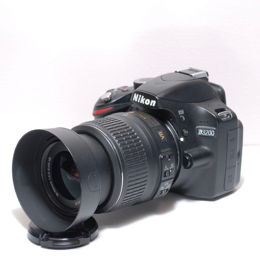 美品✨届いたらすぐに使えます✨Nikon D3200✨シングルレンズ✨簡単操作