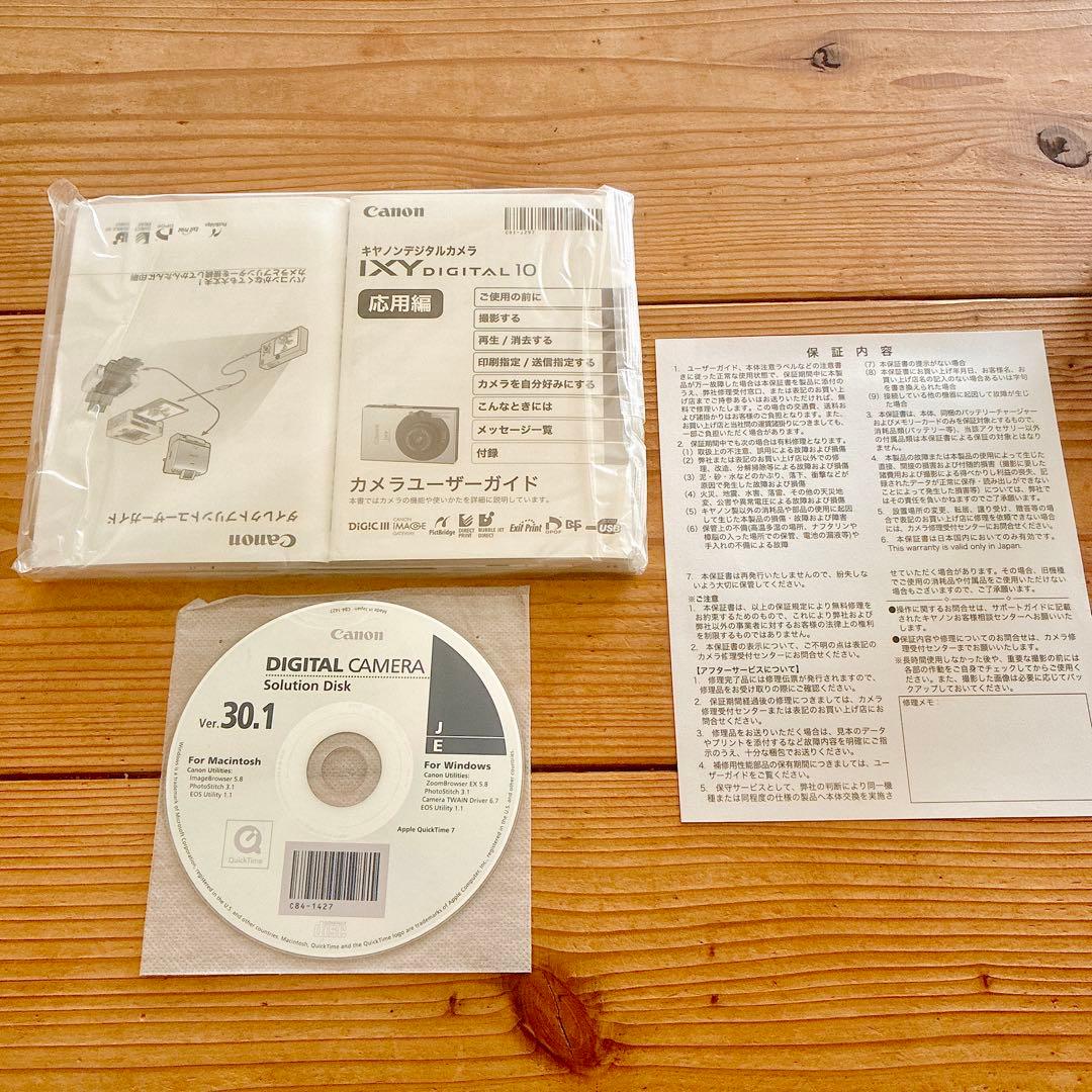 Canon IXY DIGITAL 10 美品・動作良好