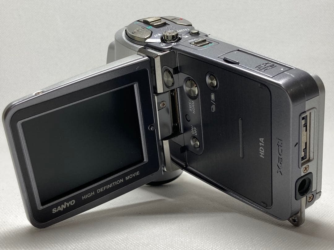 美品　SANYO　Xacti　DMX-HD1A型　ビデオカメラ　c981a186
