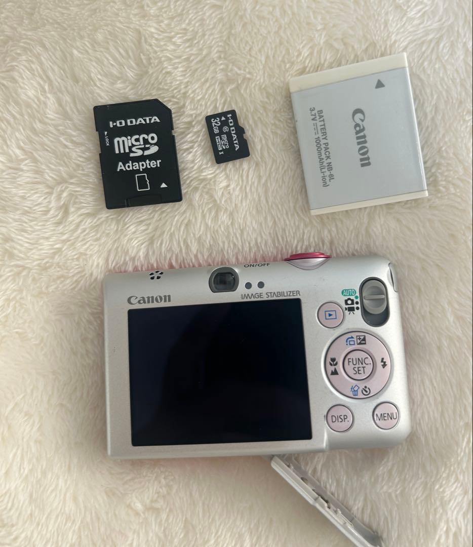 Canon IXY 110 IS ピンク デジタルカメラ